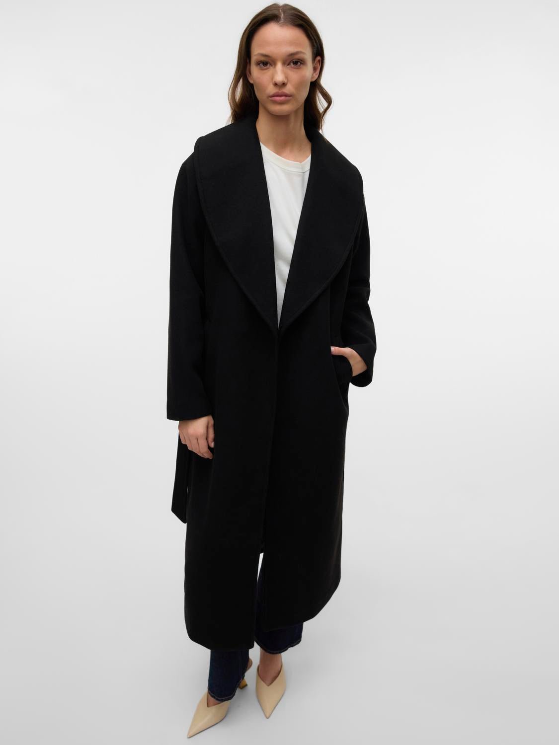 VMANNE Coat - Black - VERO MODA & VILA Bergvik